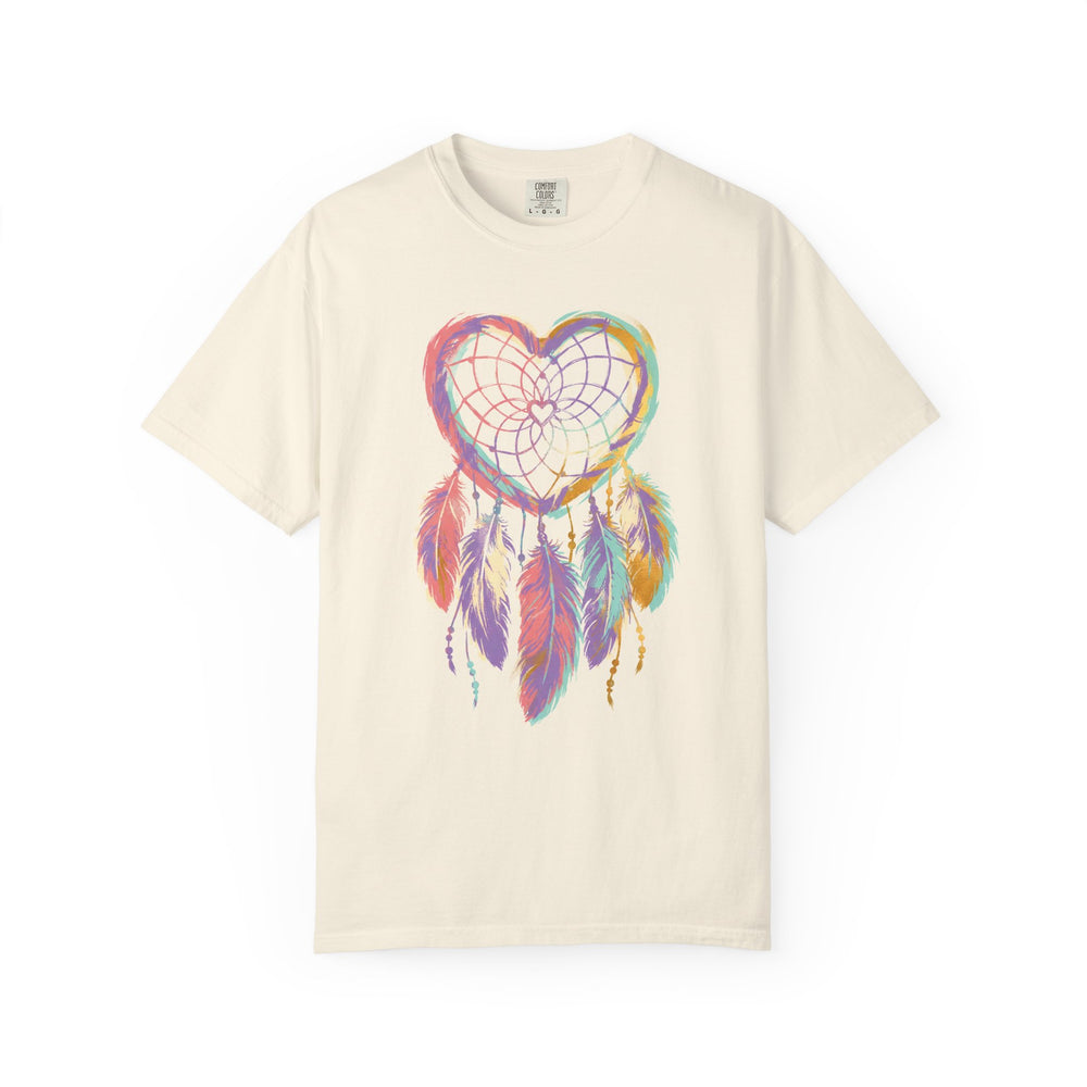 Heart Dreamcatcher Womens L'Atomique Relaxed Fit Comfort Colors Graphic Tee