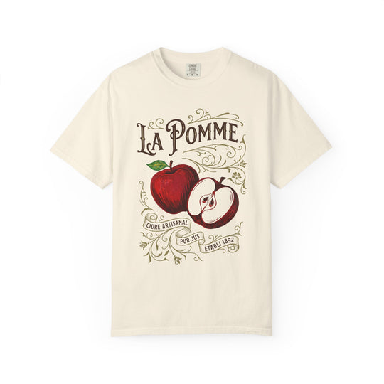 La Pomme Womens L'Atomique Relaxed Fit Comfort Colors Graphic Tee