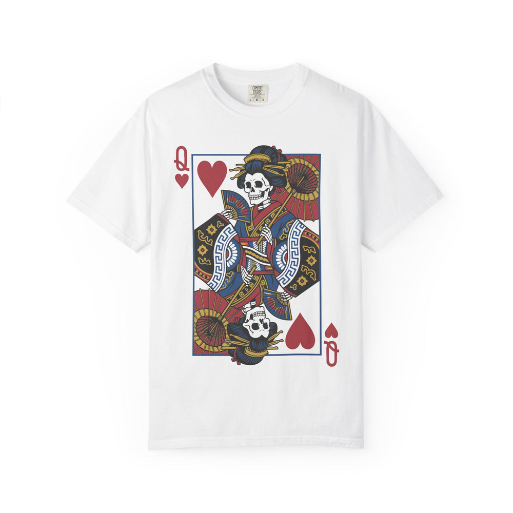 Geisha Queen Of Hearts Mens ATOMYK Short Sleeve Tee