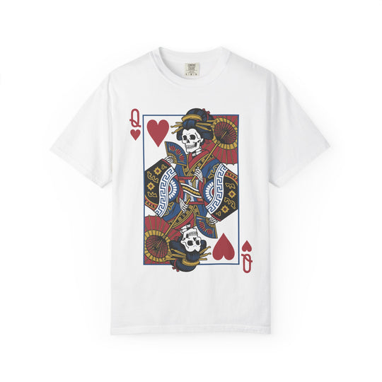 Geisha Queen Of Hearts Mens ATOMYK Short Sleeve Tee