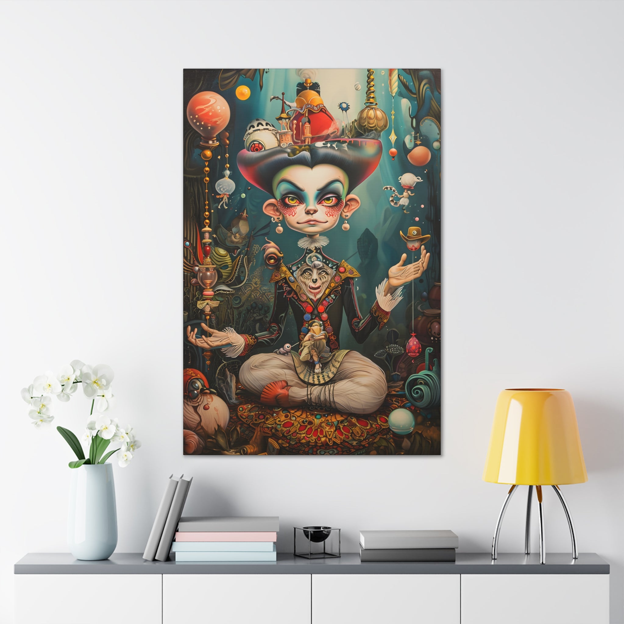 The Puppet King Canvas Print