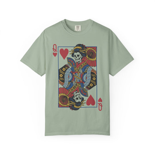 Geisha Queen Of Hearts Mens ATOMYK Short Sleeve Tee