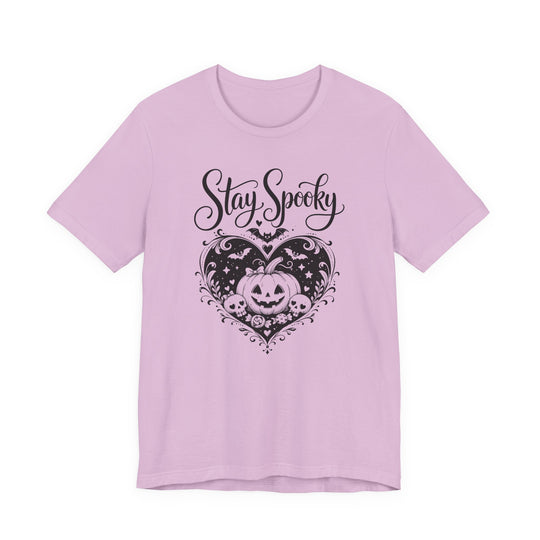 Stay Spooky Pumpkin Heart Women&