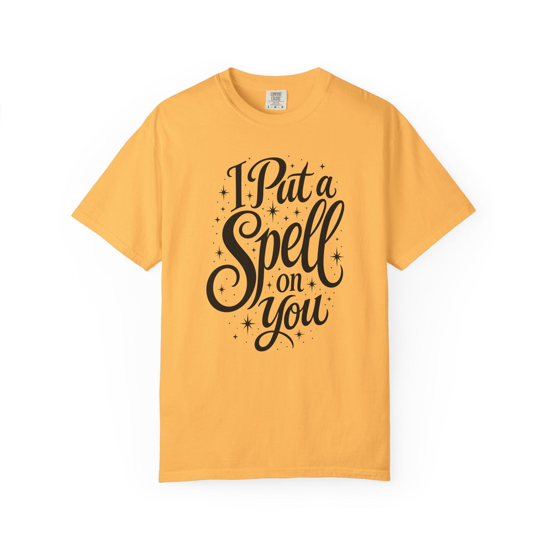 I Put A Spell On You Womens WUNDERLAND Halloween Booteek Short Sleeve Tee