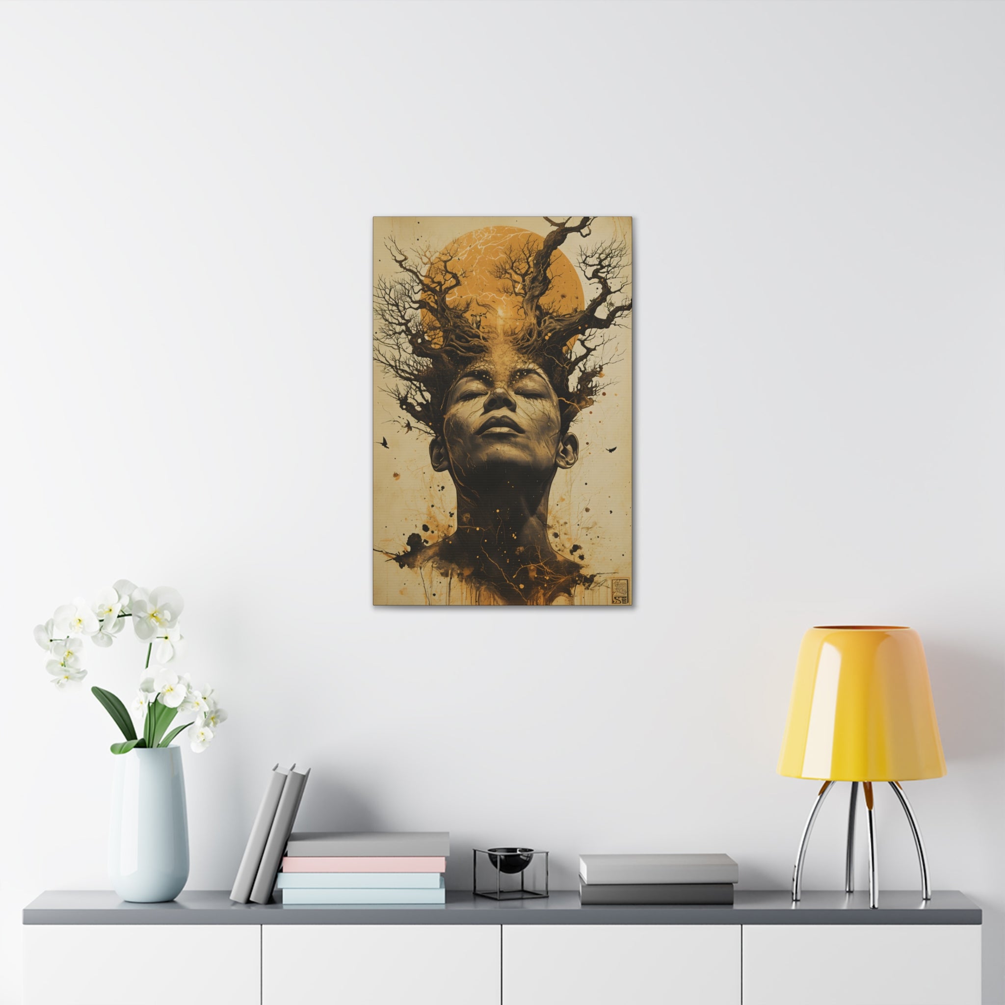 The Mind's Sky Canvas Print