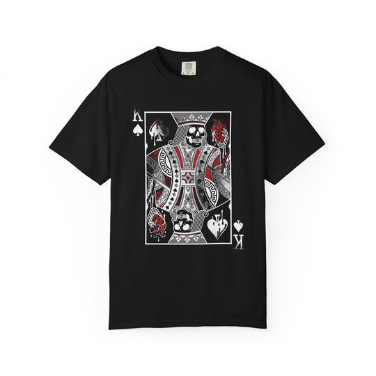 King of Spades Playing Card Mens ATOMYK Short Sleeve Tee