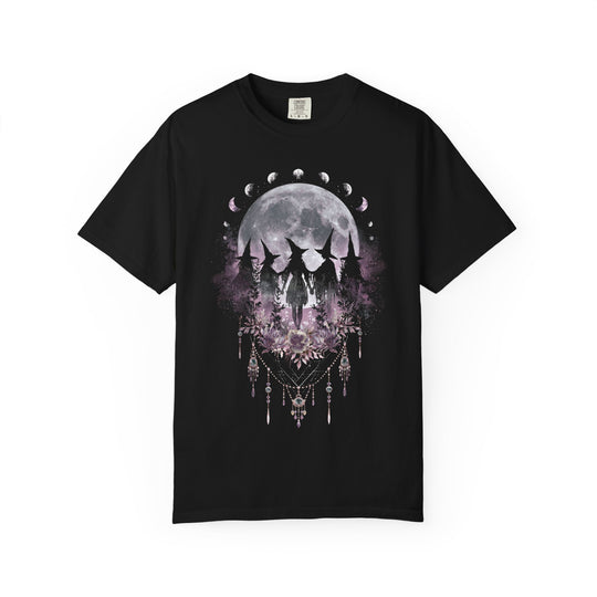 Witches Celestial Moon Phases Floral Women&