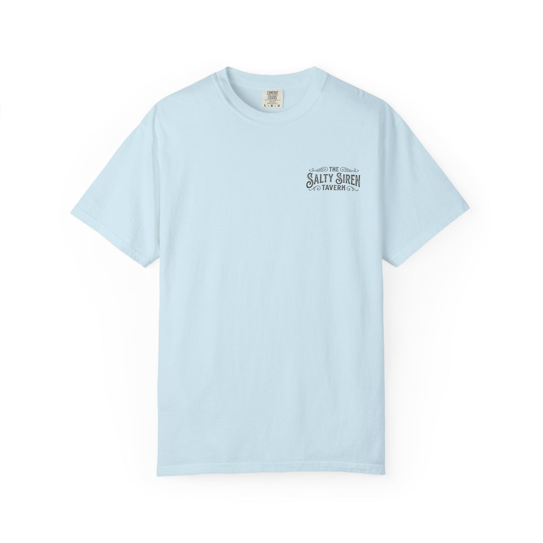 Salty Siren Tavern Mens AQUA VIDA Short Sleeve Tee