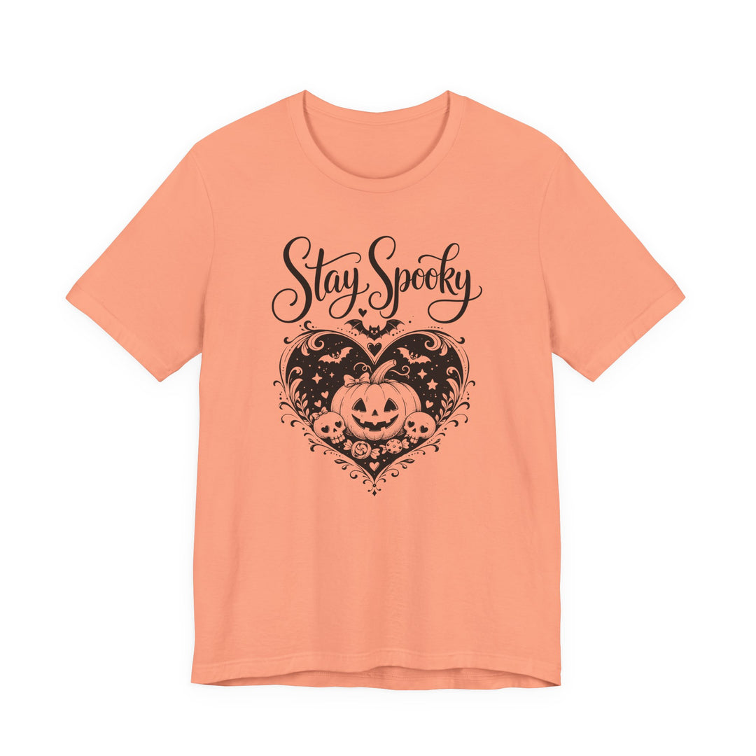 Stay Spooky Pumpkin Heart Women&