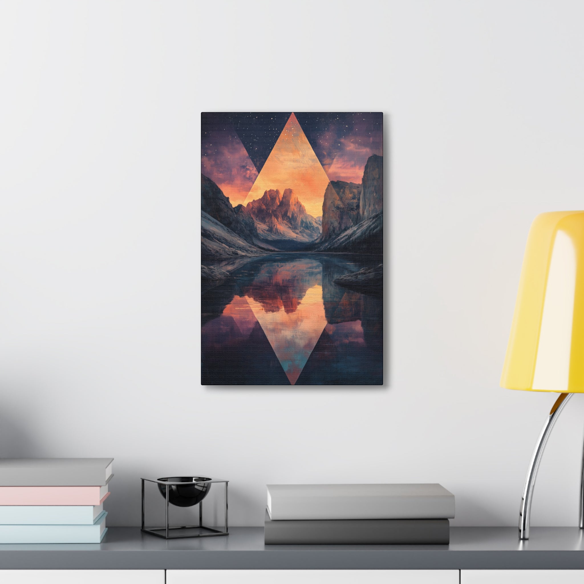 Twice Bent Light Canvas Print