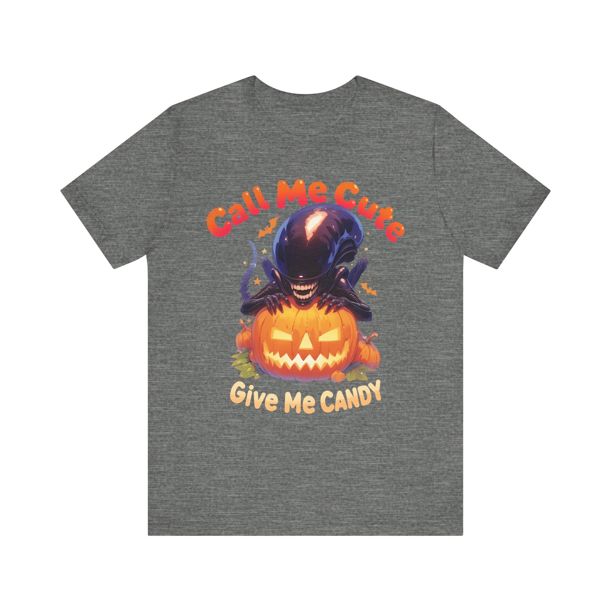 Call Me Cute Give Me Candy Mens Halloween Booteek Jersey Short Sleeve Tee