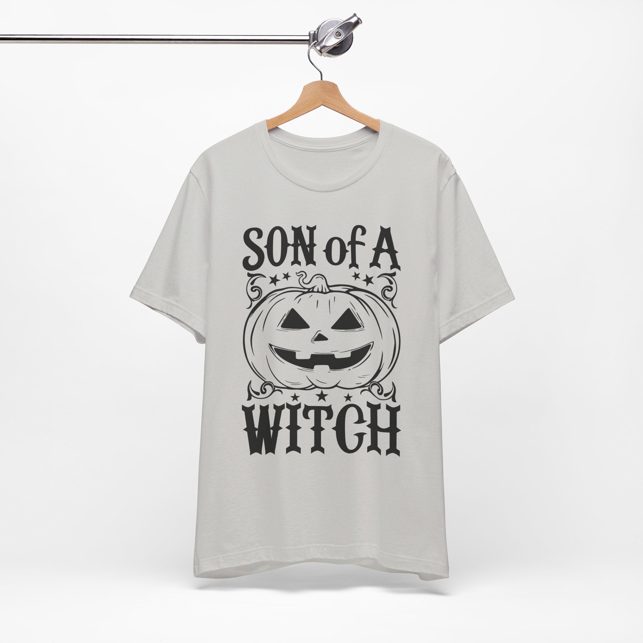 Son Of A Witch Dark Mens Halloween Booteek Jersey Short Sleeve Tee