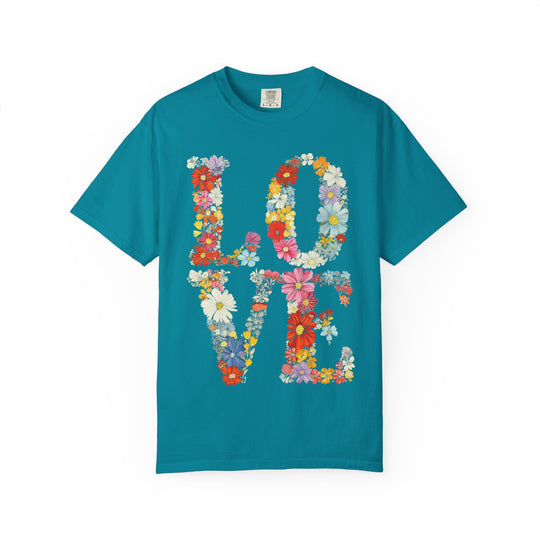 Floral LOVE Letters Womens L&