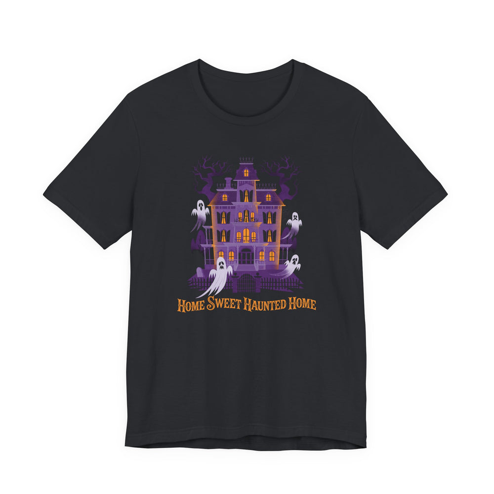 Haunted House Home Sweet Haunted Home Women's Halloween Classic Fit Tee