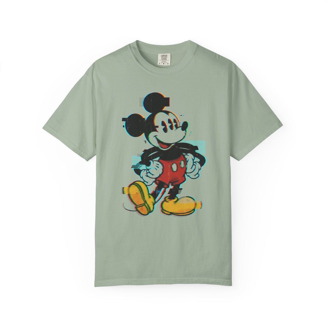 Glitchy Mouse Mens ATOMYK Famouse Short Sleeve Tee