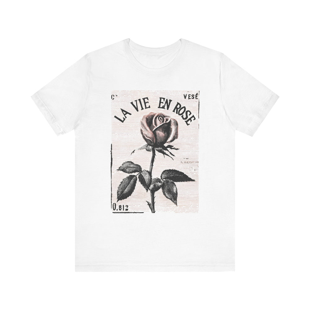 La Vie En Rose Vintage Womens L'Atomique Graphic Tee