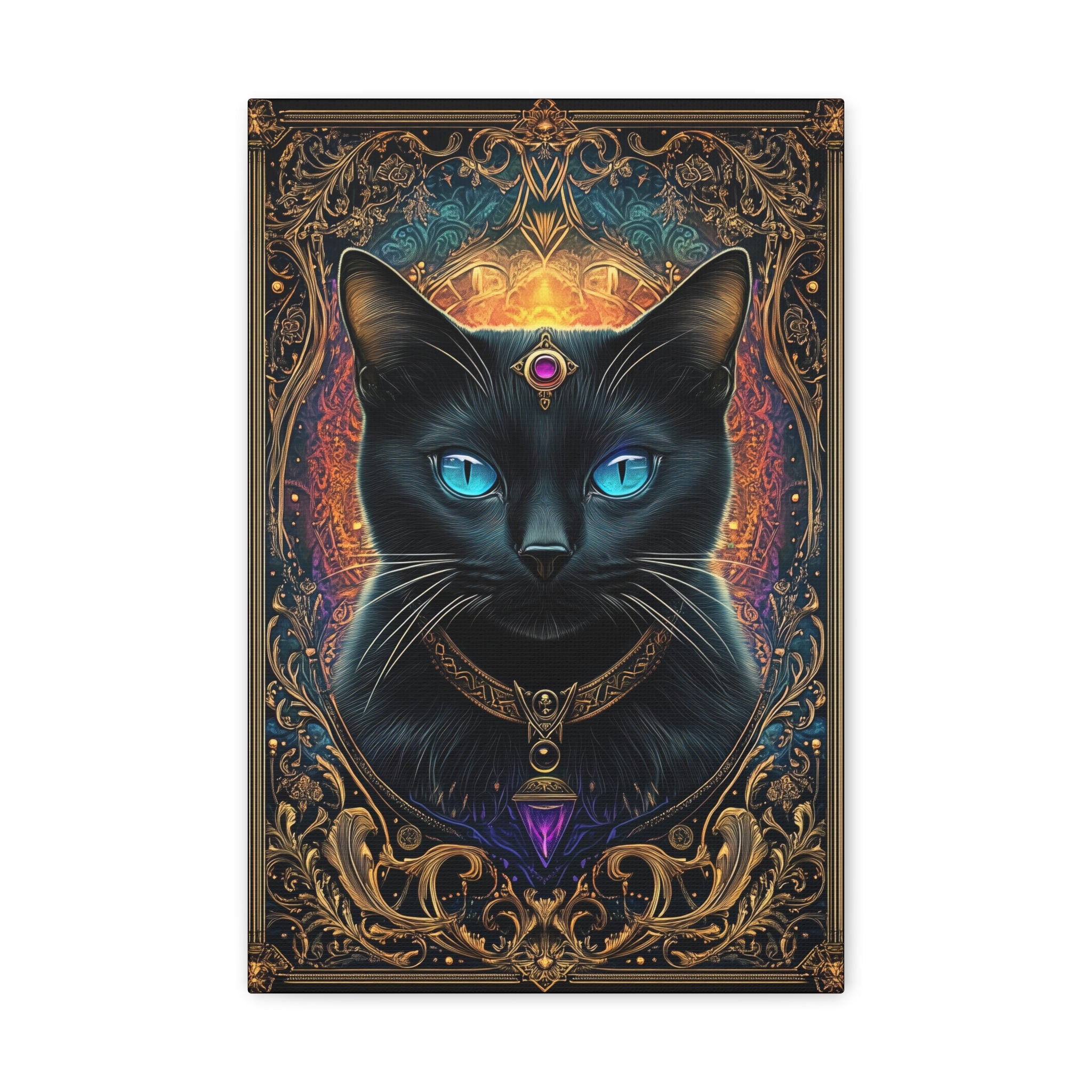 L’Oracle du Vide Canvas Print