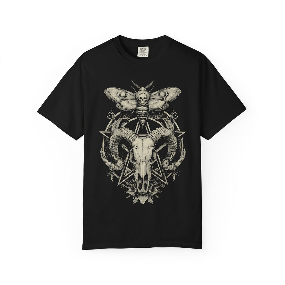 Mystic Skull Mens WUNDERLAND Backyard Dept Halloween Booteek Short Sleeve Tee