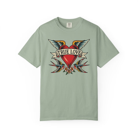 True Love Heart Tattoo Womens L&
