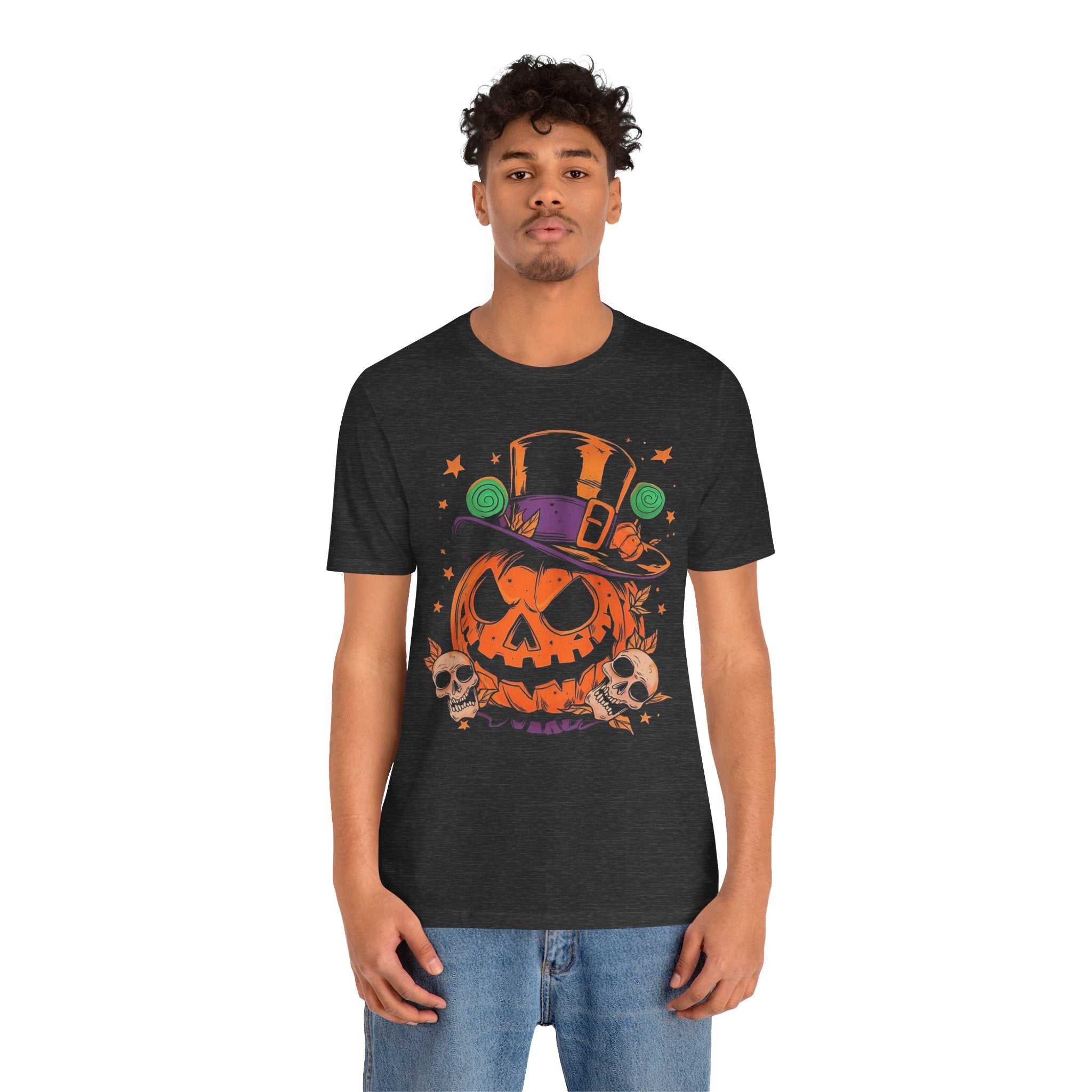 Swagger Jack O Lantern Mens Halloween Booteek Jersey Short Sleeve Tee