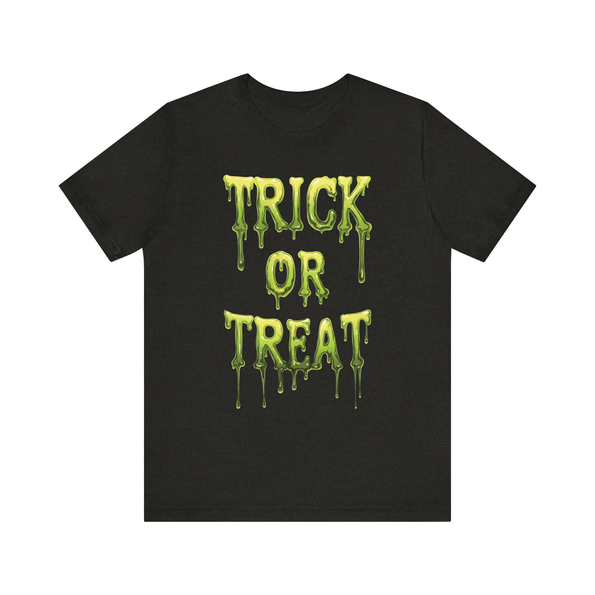 Trick Or Treat Dripping Mens Halloween Booteek Jersey Short Sleeve Tee