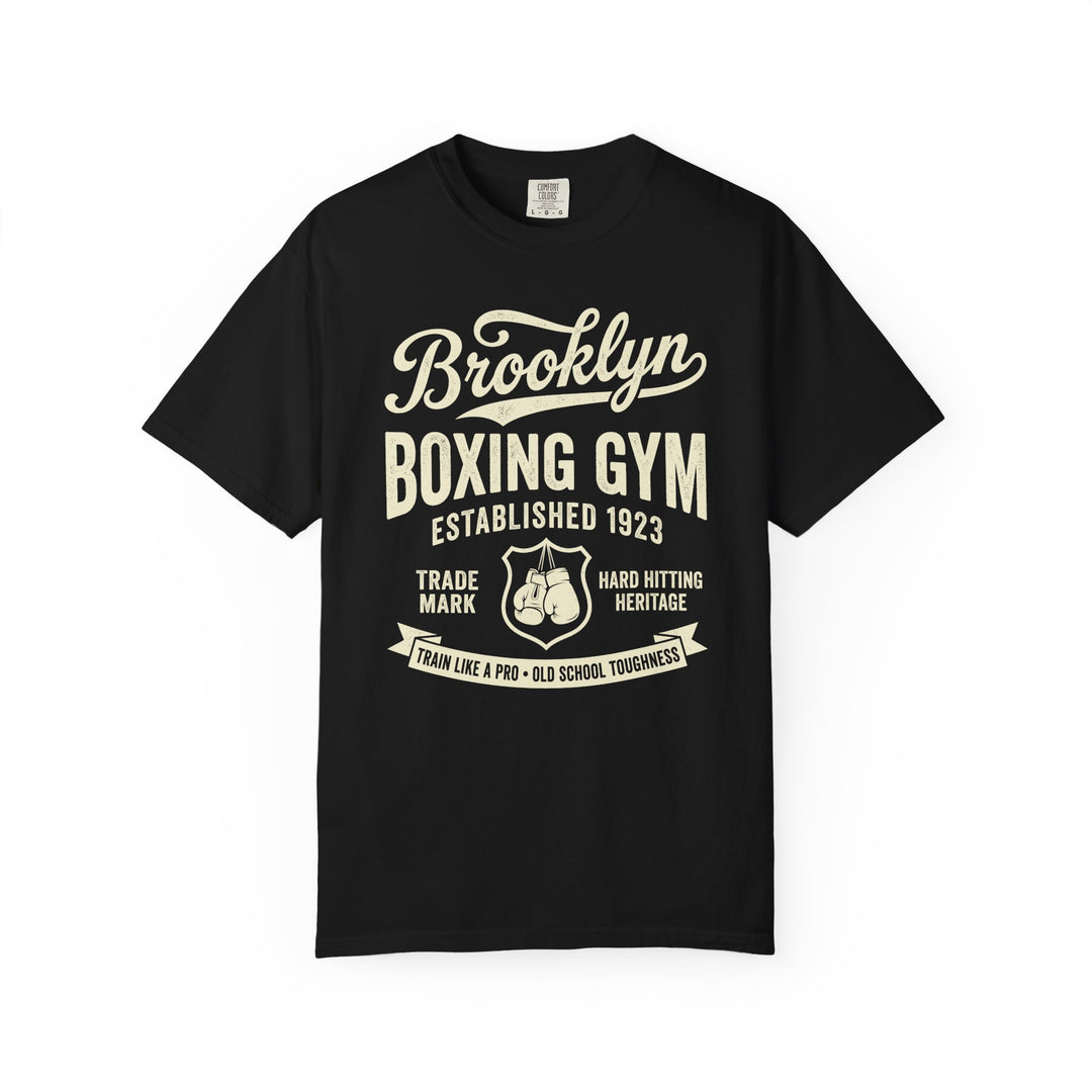Brooklyn Boxing Gym Mens WUNDERLAND Heritage Short Sleeve Tee