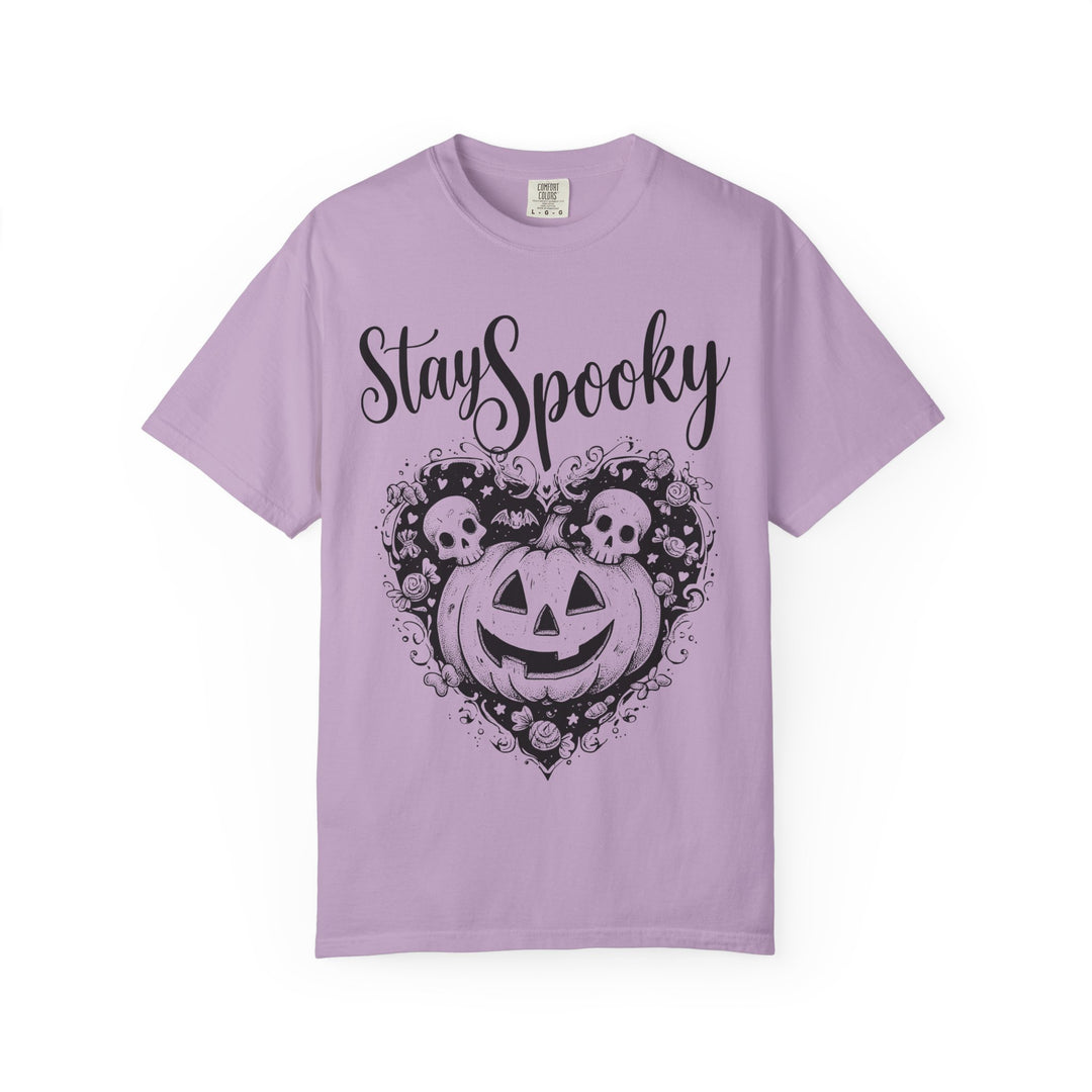 Stay Spooky Womens WUNDERLAND Backyard Dept Halloween Booteek Short Sleeve Tee