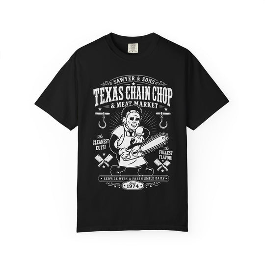 Texas Chain Chop Meat Market Chainsaw Butcher Men&