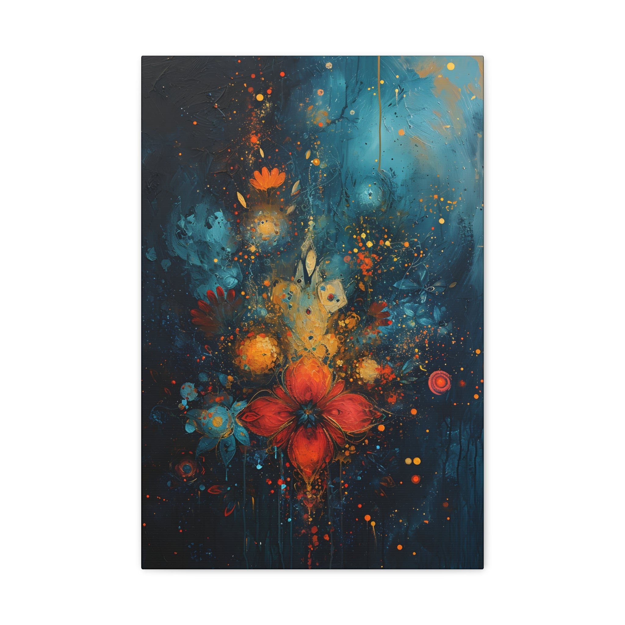 The Dripping Thought Canvas Print