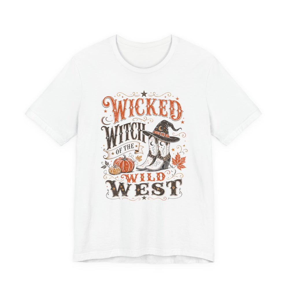 Wicked Witch Of The Wild West Cowgirl Women's Halloween Classic Fit Tee