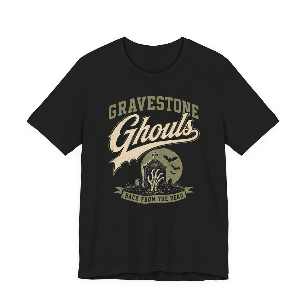 Gravestone Ghouls Vintage Sports Style Men&