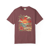 Aloha Spirit Womens L'Atomique Relaxed Fit Comfort Colors Graphic Tee