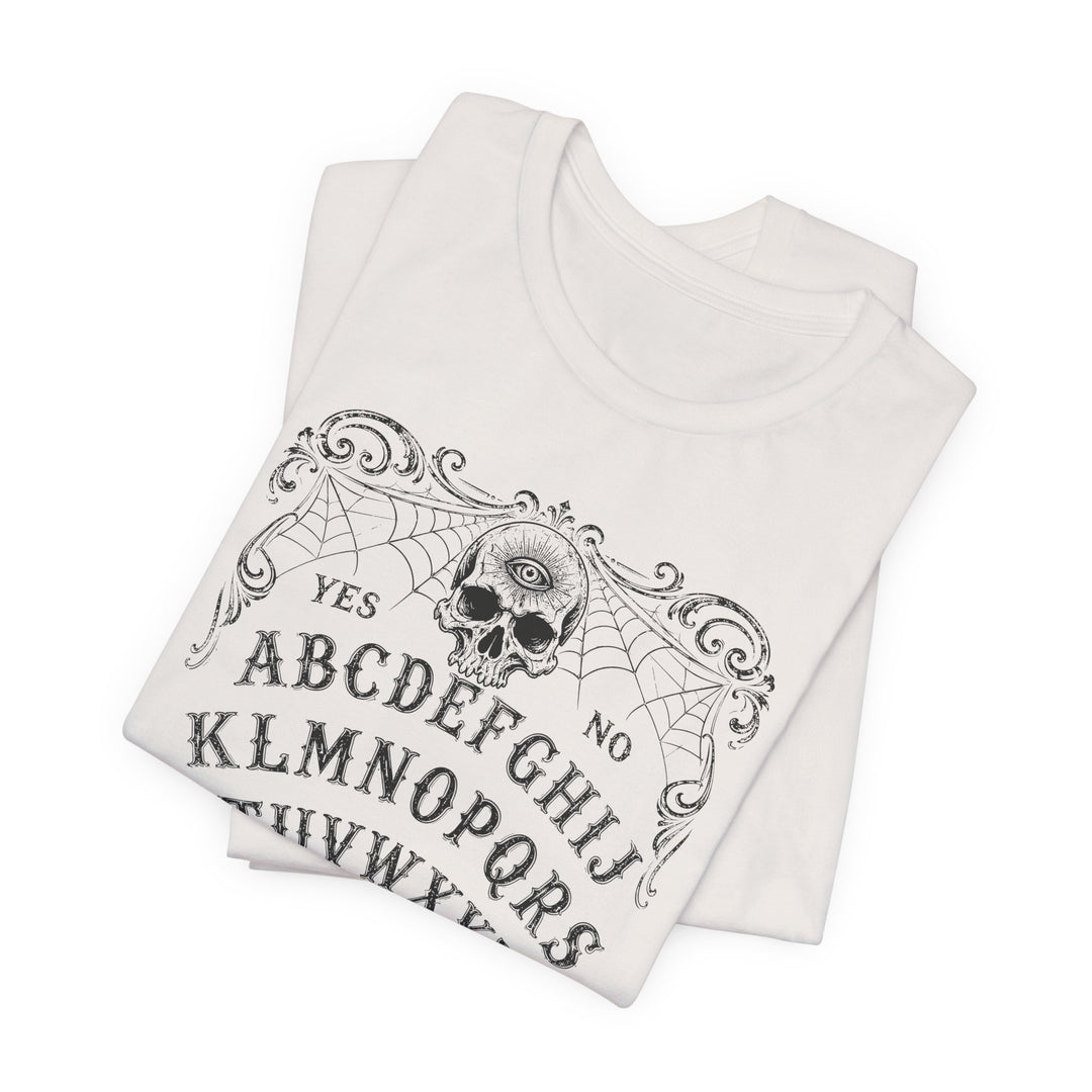 Ouija Board Skull Vintage Occult Men&