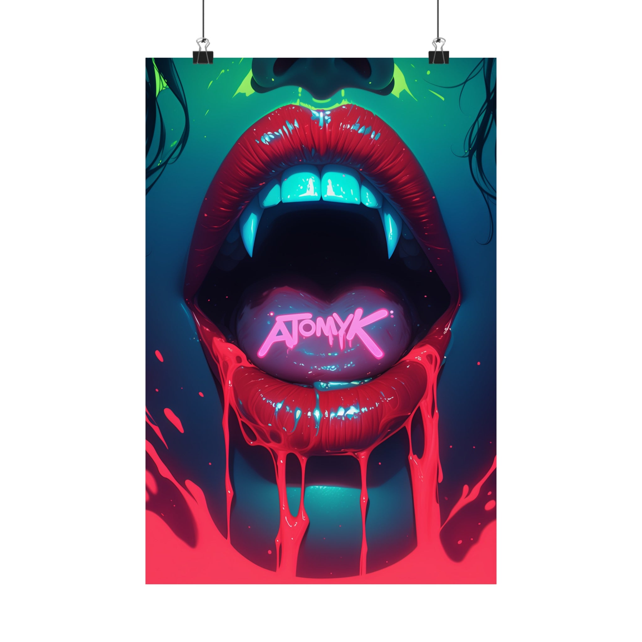 Fright Night Atomyk POP Premium Matte Vertical Poster