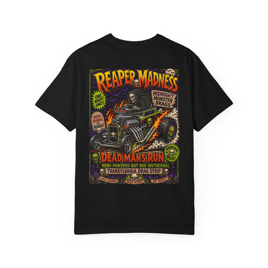 Reaper Madness Hot Rod Mens WUNDERLAND Halloween Booteek Short Sleeve Tee