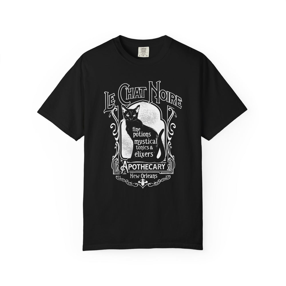 Le Chat Noire Womens WUNDERLAND Backyard Dept Halloween Booteek Short Sleeve Tee