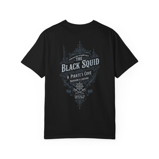 The Black Squid Mens AQUA VIDA Short Sleeve Tee