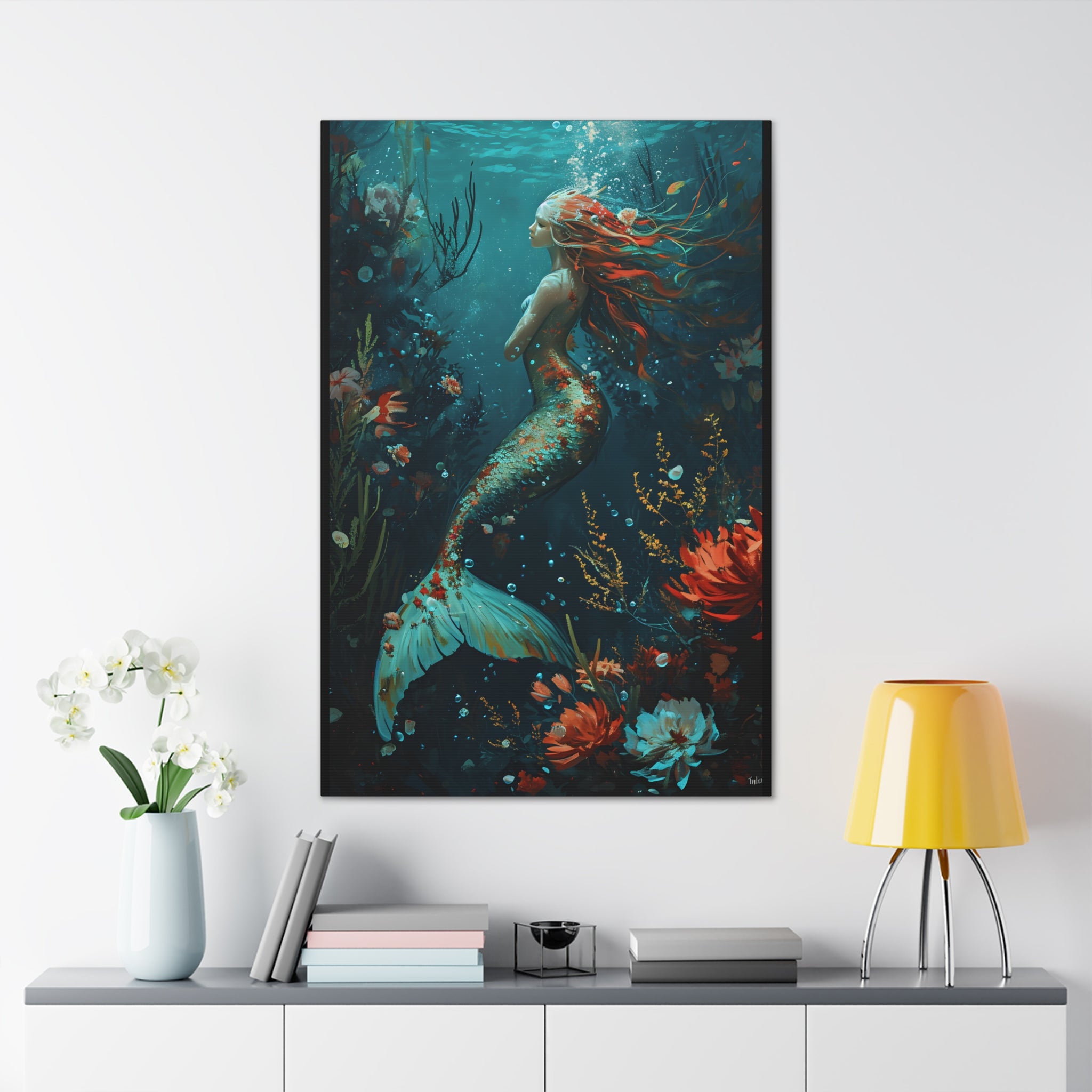 Dance of the Depths Canvas Print