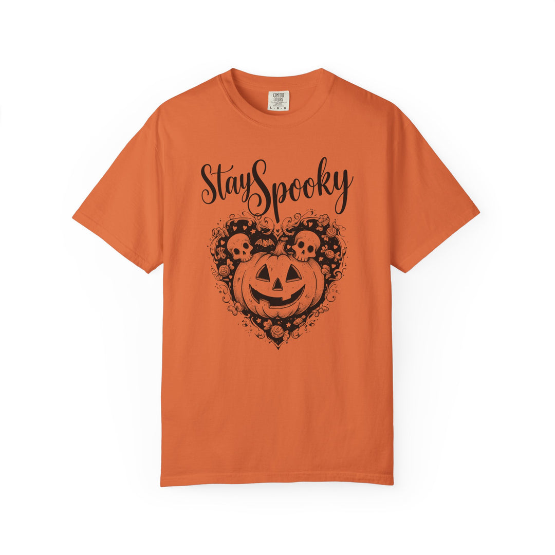 Stay Spooky Womens WUNDERLAND Backyard Dept Halloween Booteek Short Sleeve Tee
