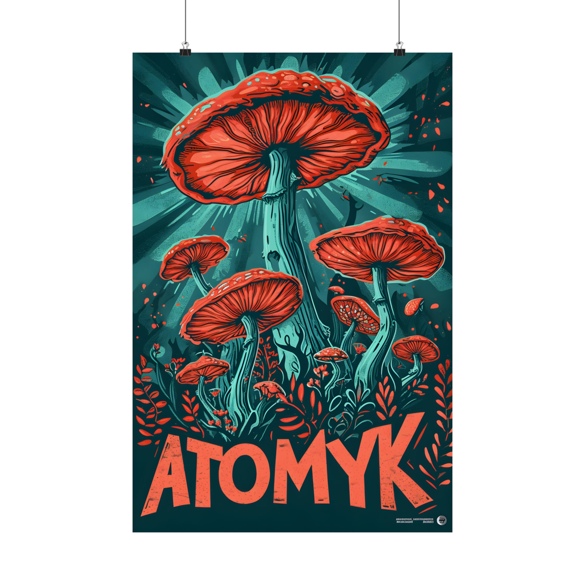 Shroomin Atomyk POP Premium Matte Vertical Poster