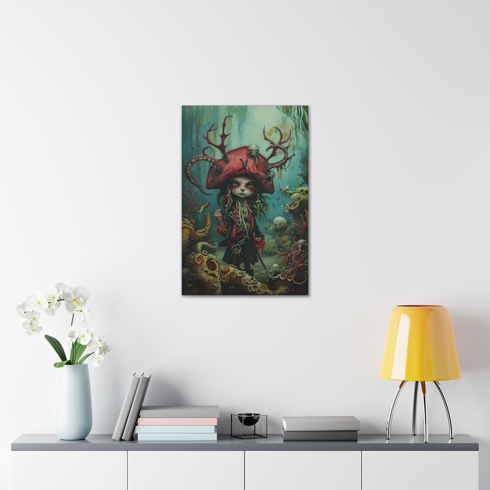 Jack in the Locker Canvas Print