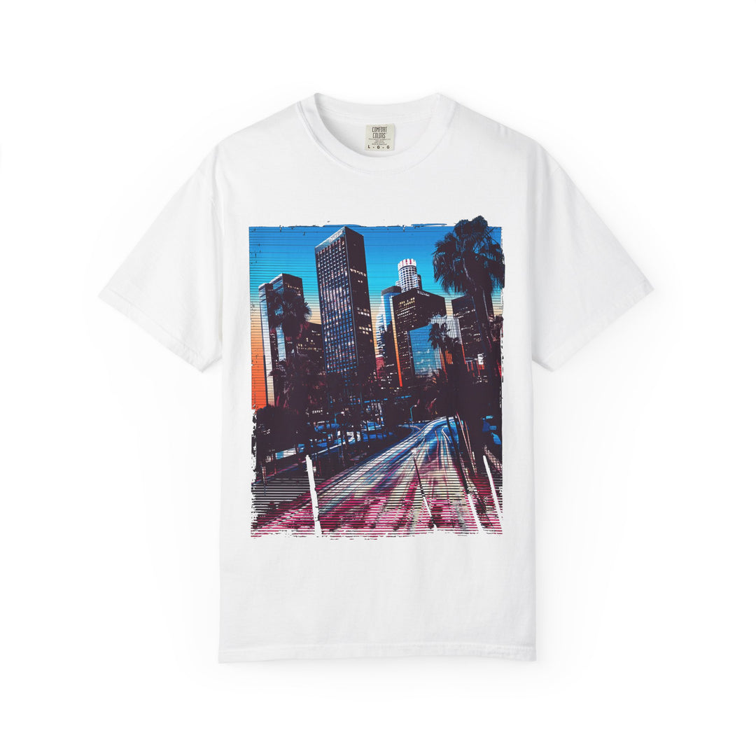 L.A. TIMELAPSE Mens WUNDERLAND Vibes Short Sleeve Tee