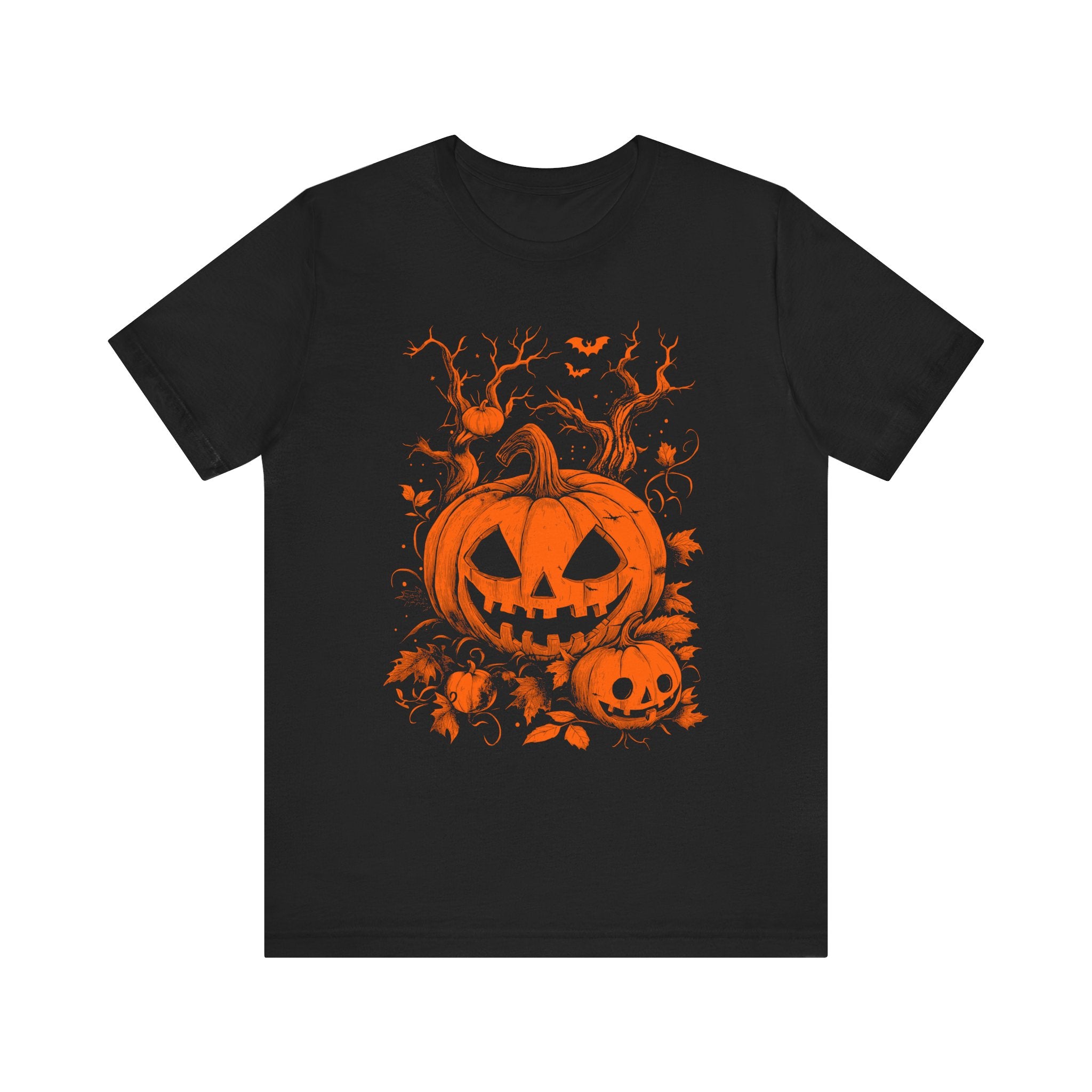 Pumpkin Patch Womens Halloween Booteek Jersey Short Sleeve Tee