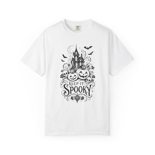 Keep It Spooky Haunted House Womens WUNDERLAND Halloween Booteek Short Sleeve Tee