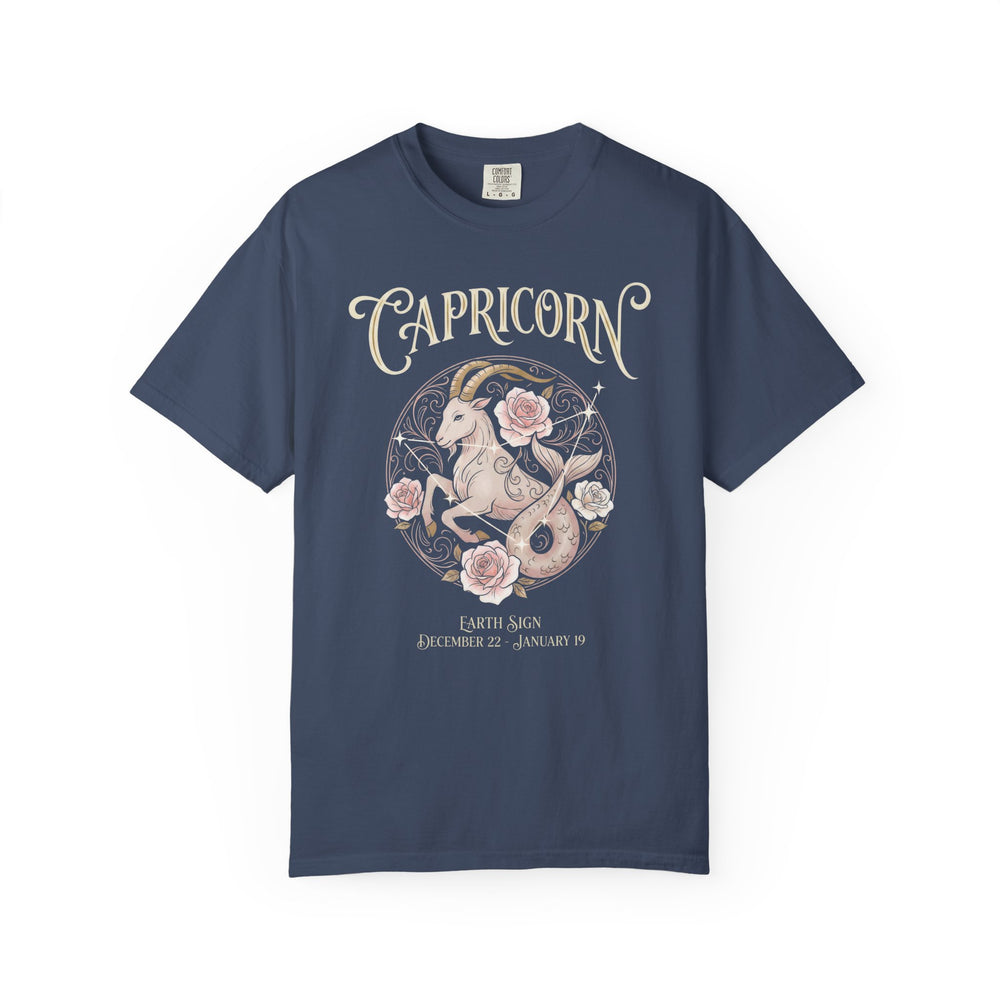 Capricorn Womens L'Atomique Relaxed Fit Comfort Colors Graphic Tee
