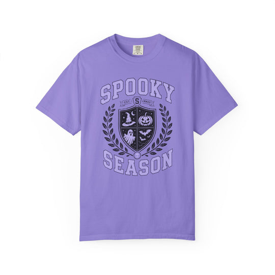 Spooky Season Crest Womens WUNDERLAND Halloween Booteek Short Sleeve Tee