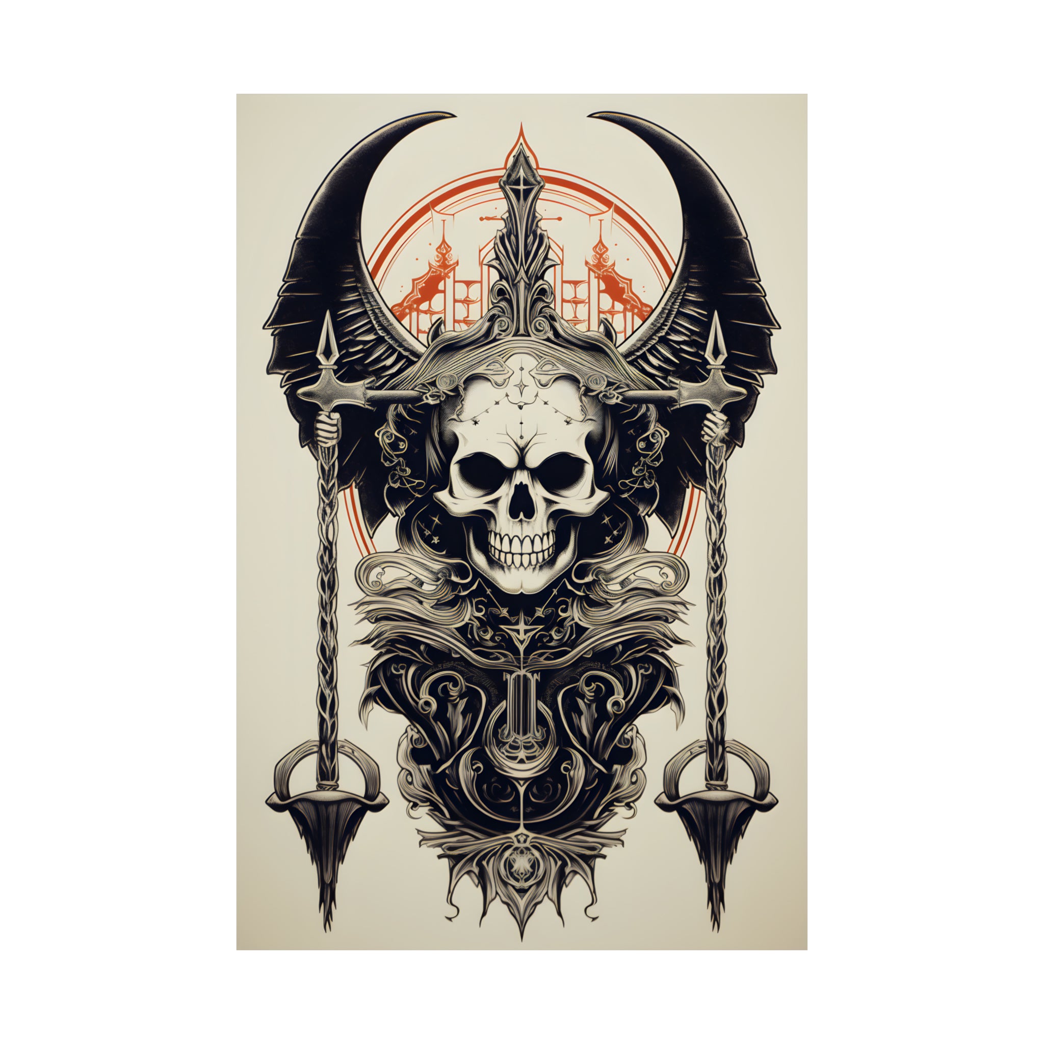 Muerte Pendulum Premium Matte Vertical Poster