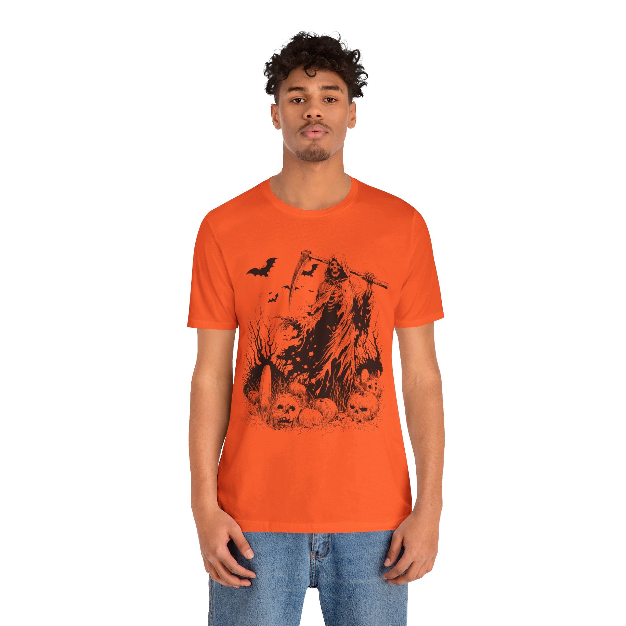 Reaper's Relm Mens Halloween Booteek Jersey Short Sleeve Tee