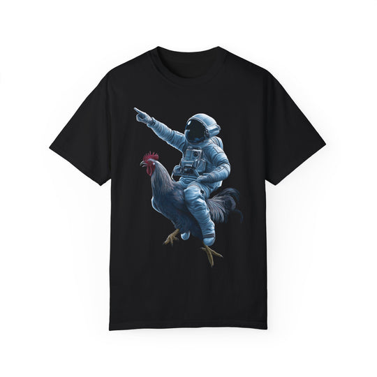 Chicken Run Astronaut Mens WUNDERLAND Short Sleeve Tee