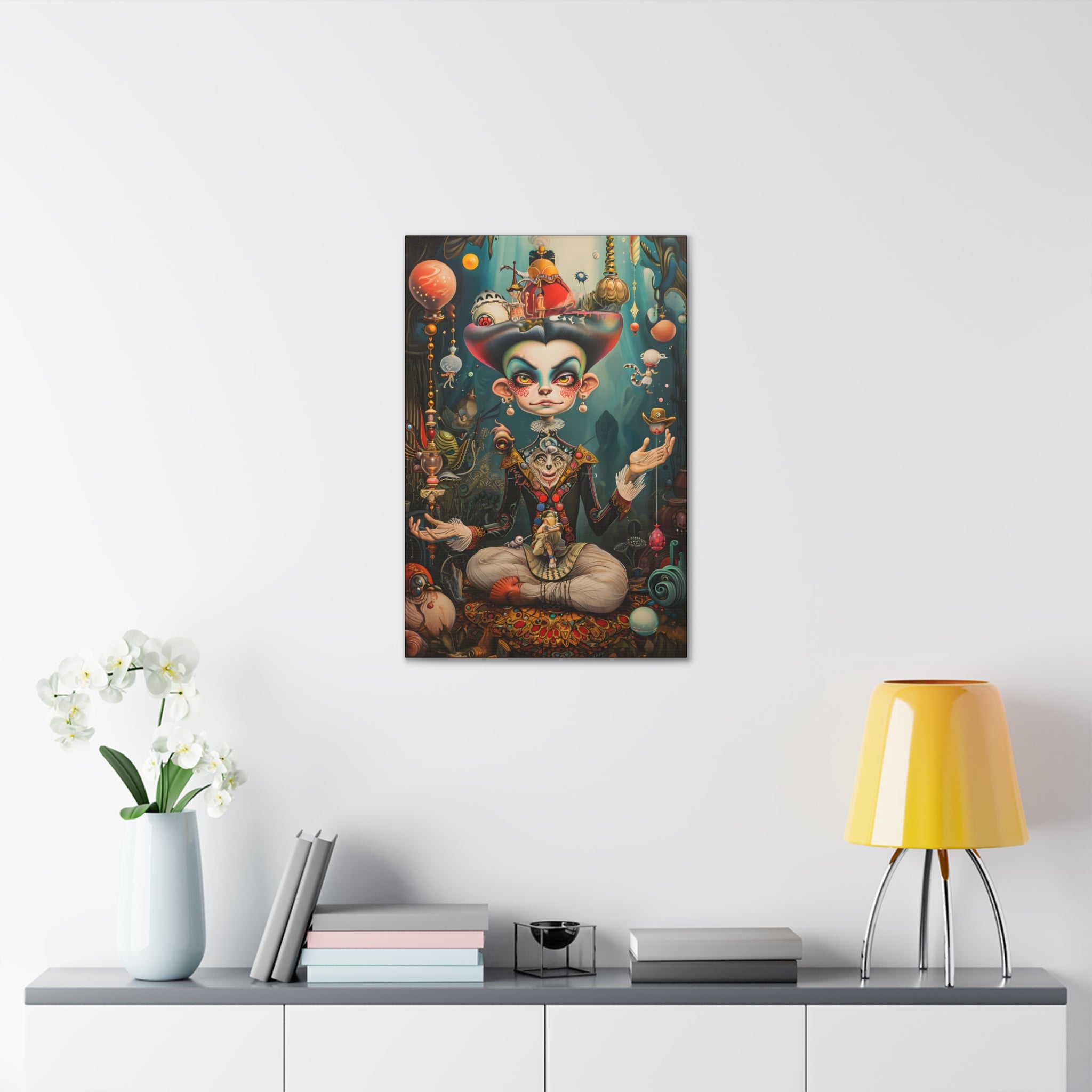 The Puppet King Canvas Print